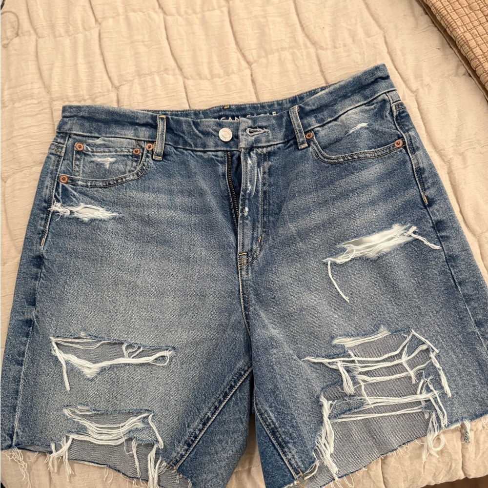 American Eagle Distressed Denim Women Shorts